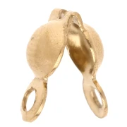 Cache noeuds 4 mm avec anneaux fermés - Acier inoxydable 316L Doré x4