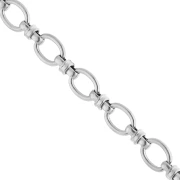 Chaine maille Fantaisie 7 mm - Acier inoxydable 304 x50cm