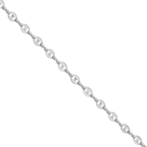 Chaine maille grain de café 5.7 mm - Acier inoxydable 304 x50cm