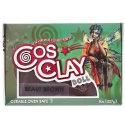 Pâte polymère Cosclay Doll - Beaut Brown x227g
