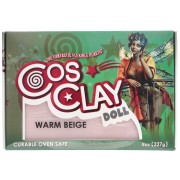 Pâte polymère Cosclay Doll - Soft - Warm Beige x227g
