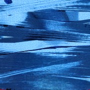Fil de lame brillant Au Chinois 3 mm - Bleu nuit (251) x30m