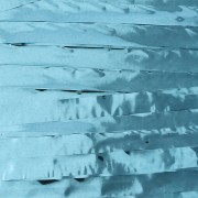 Fil de lame brillant Au Chinois 3 mm - Turquoise (206) x30m