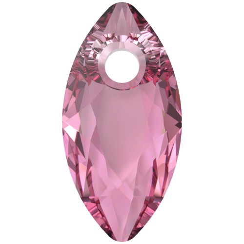 Pendentif PureCrystal Marquise Cut 6437 9x4.5 mm - Rose x1