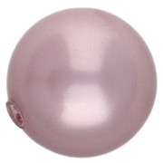 Nacrée PureCrystal semi-percée 5818 6 mm - Crystal Vintage Rose Pearl x1|raw }}