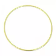 Bracelet jonc 67 mm - Doré à l'or fin satiné x1