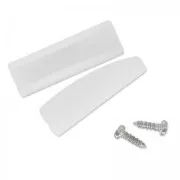 Embouts de rechange 24x8 mm pour Pince parallèle plate bouts nylon x2