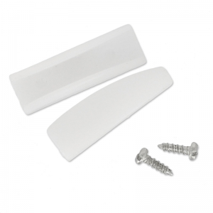 Embouts de rechange 24x8 mm pour Pince parallèle plate bouts nylon x2