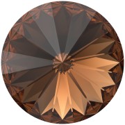 Cabochon Swarovski 1122 Rivoli 12 mm - Reinvented Smoked Topaz x1