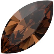 Navettes Swarovski 4228 6x3 mm - Reinvented Smoked Topaz x4