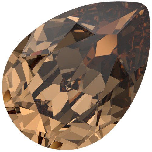 Cabochon Swarovski 4320 14x10 mm - Reinvented Light Smoked Topaz x1