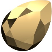 Cabochon Swarovski 4320 14x10 mm - Crystal Aurum x1