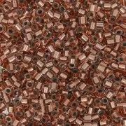 Miyuki Delica 15/0 DBS0037 - Copper Lined Crystal x5g