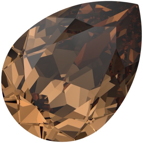 Cabochon Swarovski 4320 18x13 mm - ReCreated Light Smoked Topaz x1