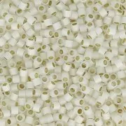 Miyuki Delica 15/0 DBS0221 - Gilt Lined White Opal x5g