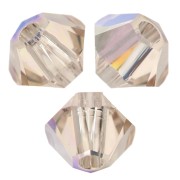 Toupies en cristal Swarovski 5328 3 mm - Light Silk AB x50|raw }}