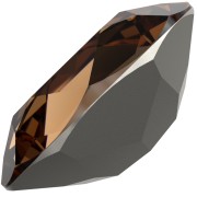 Cabochon Swarovski 4120 8x6 mm - ReCreated Light Smoked Topaz x1