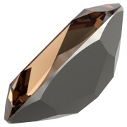 Cabochon Swarovski 4120 14x10 mm - ReCreated Light Smoked Topaz x1