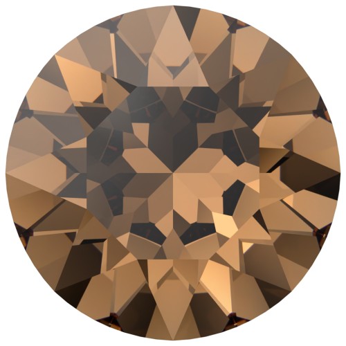 Cabochon Swarovski 1088 6 mm - ReCreated Light Smoked Topaz x1