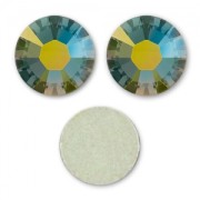 Strass à coller en cristal Swarovski 1,8 mm Crystal Iridescent Green x36