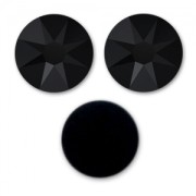 Strass à coller en cristal Swarovski 3 mm Jet x36