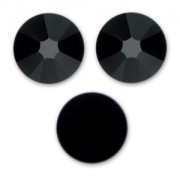 Strass à coller en cristal Swarovski 4 mm Jet  x36