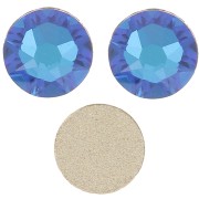 Strass à coller en cristal Swarovski 4 mm - Crystal Bermuda Blue x36