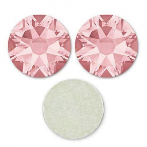 Strass à coller en cristal Swarovski 6 mm Blush Rose x10