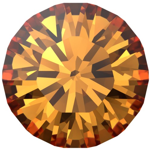 Cabochon Swarovski 1028 1.8 mm - Dark Orange x50
