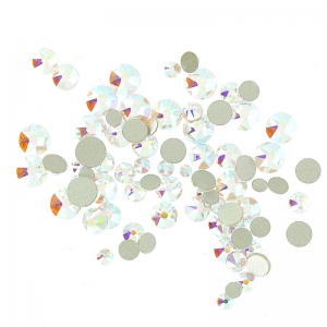 Assortiment de 90 strass Hotfix Swarovski Crystal AB