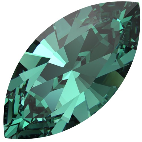 Navette Swarovski 4228 10x5 mm - Reinvented Caribbean Green x1