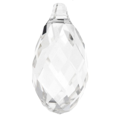 Goutte Swarovski 6010 17x8.5 mm - Crystal Silver Shade x1