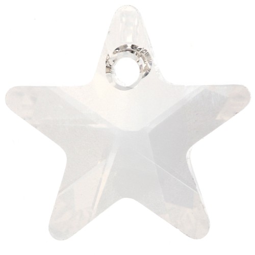 Pendentif Etoile Swarovski 6715 14 mm - Crystal Silver Shade x1