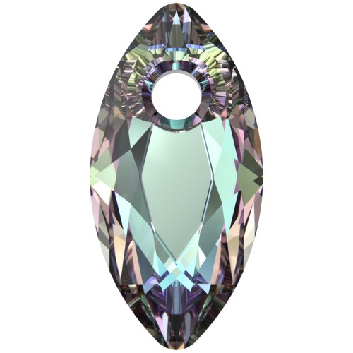 Pendentif Swarovski Marquise Cut 6437 9x4.5 mm - Crystal Vitrail Light x1