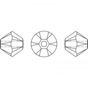 Toupies en cristal Swarovski 5328 4 mm - Siam x1440