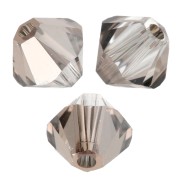 Toupies en cristal Swarovski 5328 5 mm - Crystal Bronze x20