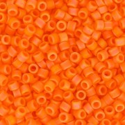 Miyuki Delica 11/0 DB1593 - Mat Opaque Mandarin AB x 8g|raw }}