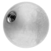 Boule à visser 6 mm pour collier et bracelet rigide 1 mm - Acier inoxydable 304 x1
