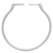 Bague fine ajustable et interchangeable T.58 à T.60 Acier inoxydable 304 x1