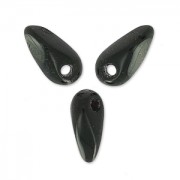 Mini Dagues en verre 6x2.5 mm - Jet x5g|raw }}