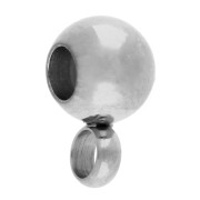 Perles stoppeur attache breloque 5 mm avec un trou de 1.6 mm - Acier inox 304 x5