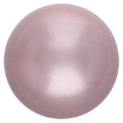 Cabochon Nacré Swarovski 5817 6 mm - Crystal Vintage Rose Pearl x1