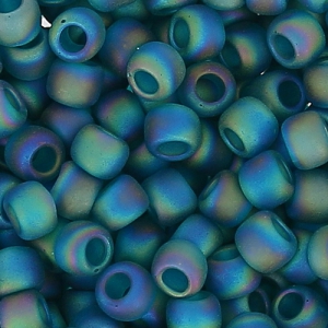 Rocaille Toho 11/0 TO11R167BDF - Trans Rainbow Frosted Teal x8g