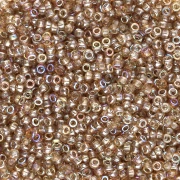 Rocaille Miyuki 15/0 55019 - Crystal Brown Rainbow x8g