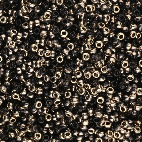 Rocaille Miyuki 15/0 55032 - Black Amber x8g