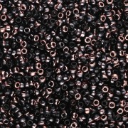 Rocaille Miyuki 15/0 55034 - Black Capri Gold x8g|raw }}
