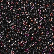 Rocaille Miyuki 15/0 55040 - Black Sliperit x8g