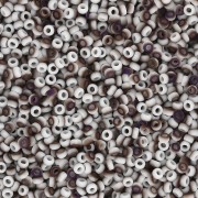 Rocaille Miyuki 15/0 55062 - Opaque White Azuro Mat x8g|raw }}