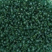 Rocaille Miyuki 15/0 1408 - Dyed Transparent Faye Green x8g