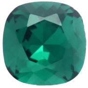 Cabochon carré Aurora A4470 10 mm - Emerald x1|raw }}